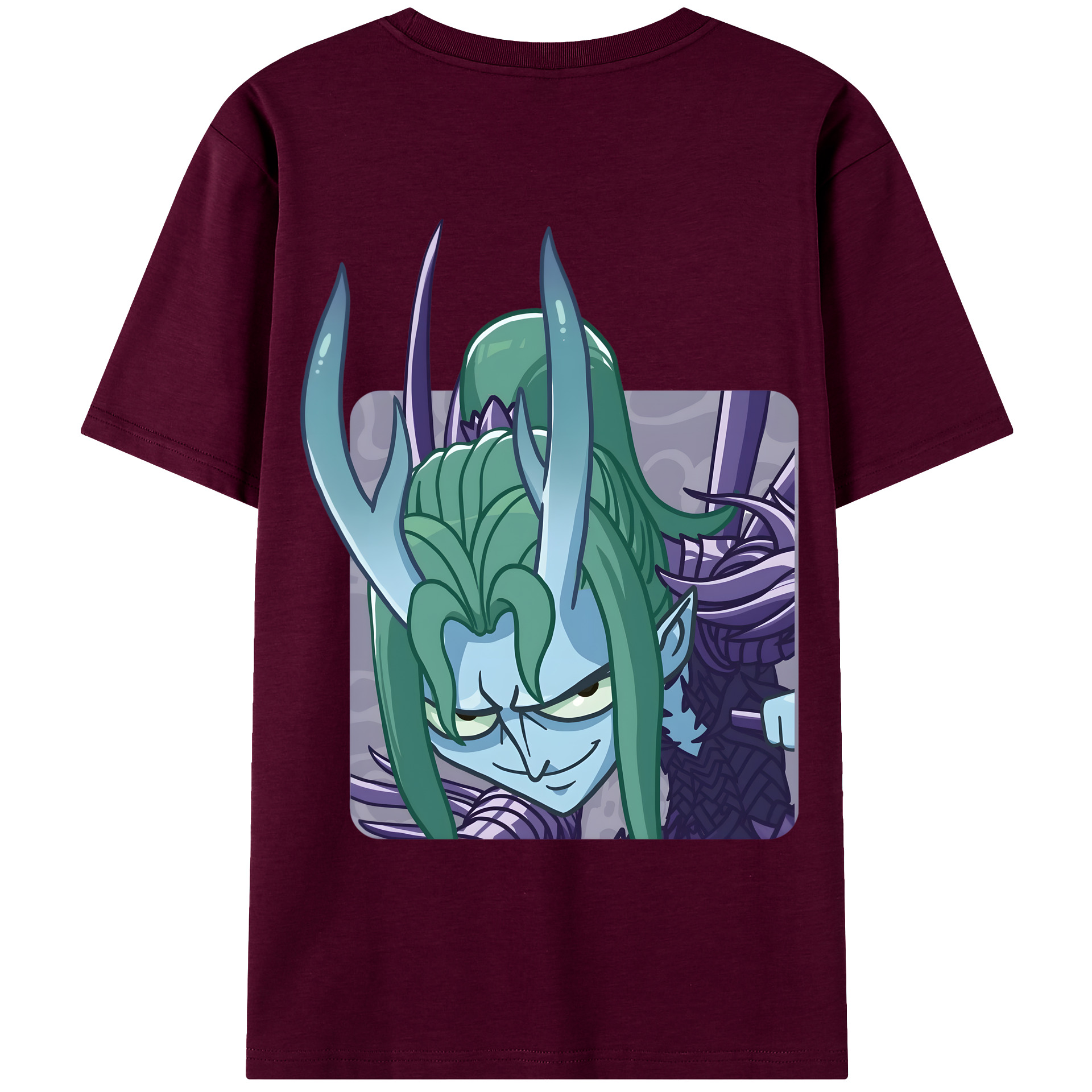 （画像用） Ne Zha 2 ナタ 魔童の大暴れ レディース半袖Tシャツ(バックプリント)